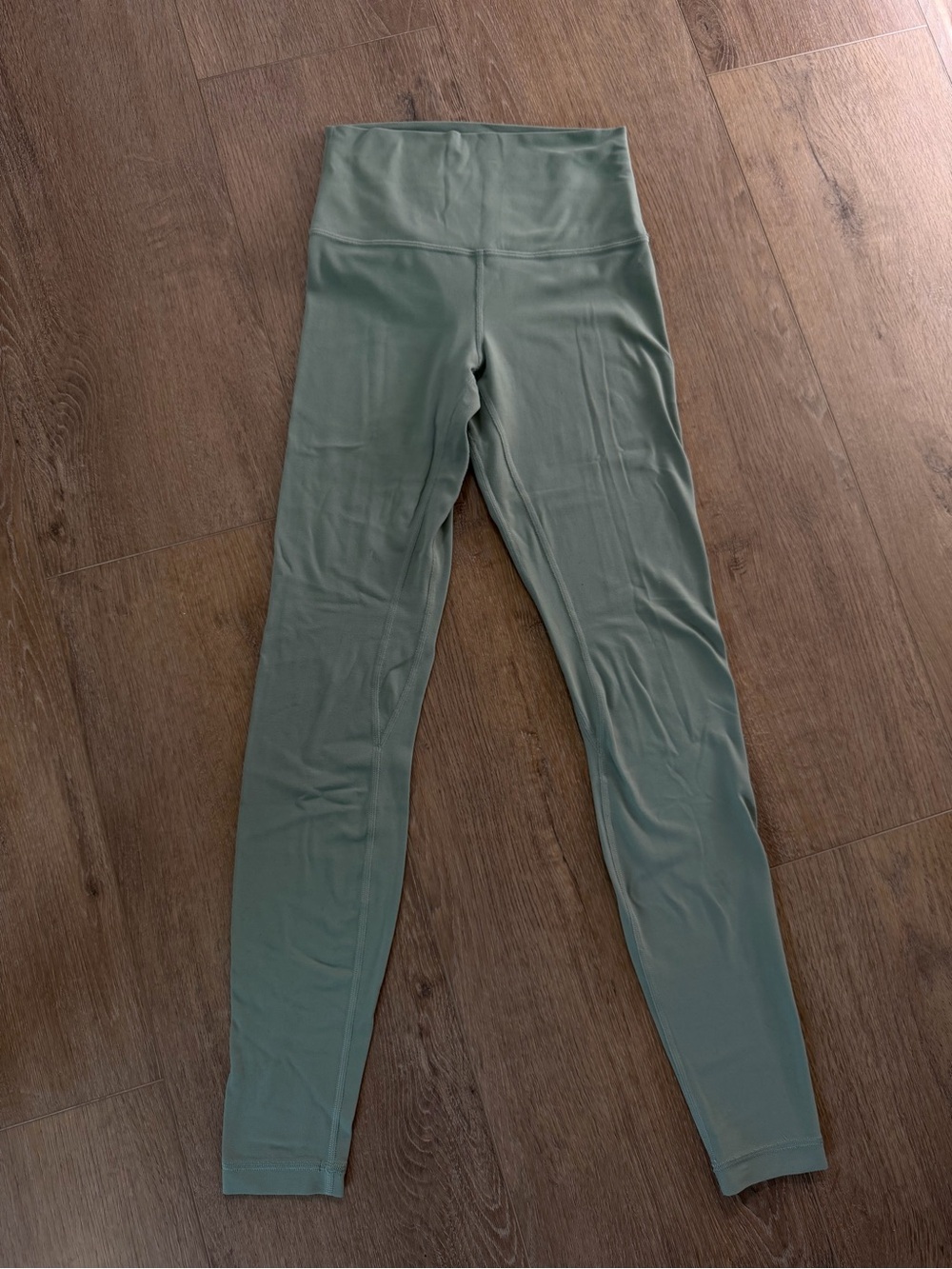 lululemon athletica Sage Green High-Waist Leggings
